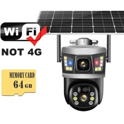 Caméra Security de surveillance extérieur solaire